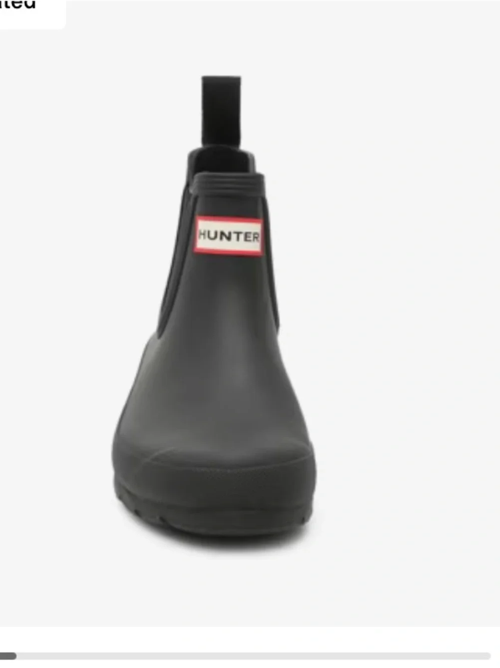 HUNTER original Chelsea Rain Boots women size 9 New in box black